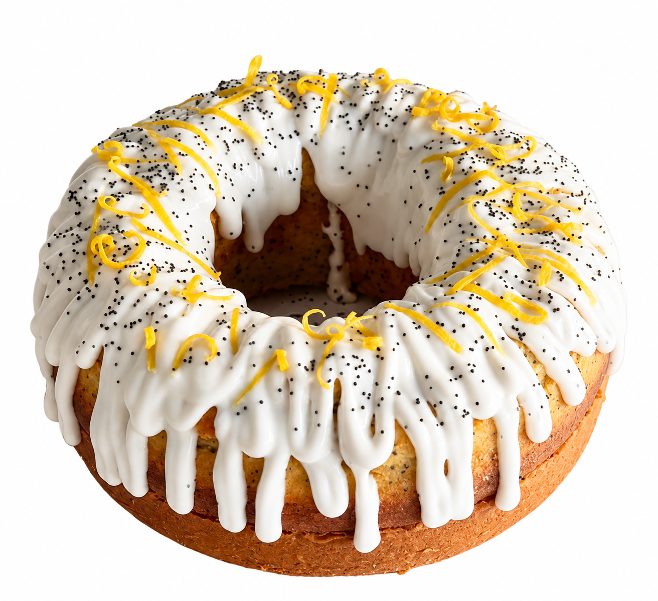 Lemon Poppy Seed Tea Cake